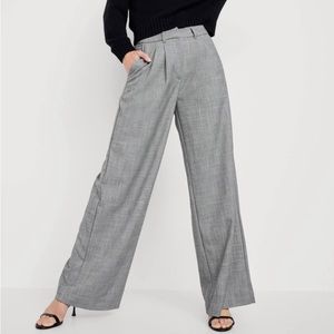 Old Navy Extra High-Waisted Taylor Super Wide-Leg Trouser Suit Pants